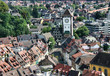 City tower of Freiburg, black forest, Germany City tower of Freiburg, black forest, Germany