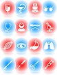 Medical and health care vector icons, part 2