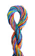 The braided color computer cable