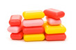 Stack of soap isolated on the white Stack of soap isolated on the white