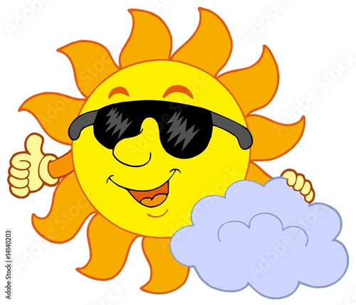 clip art sun and clouds. clip art sun and clouds.