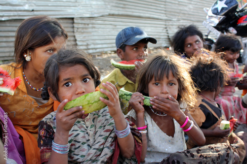 Photo: Poor Hungry Children Poor Hungry Children