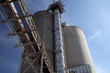 Photo: silos at a flour mill silos at a flour mill