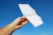 paper aeroplane