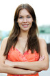 Beautiful woman standing