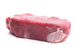 Rohes Fleisch von vorne