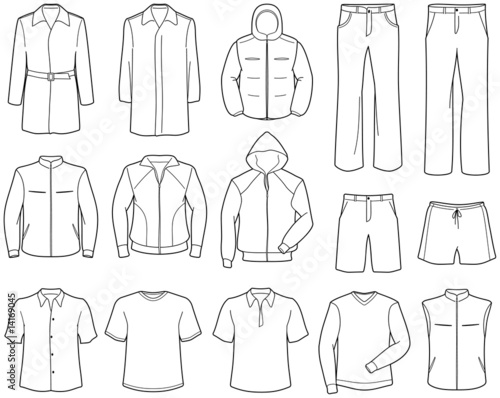  Casual Fashion on Men   S Casual Clothes And Sportswear    Mr Vector  14169045   See