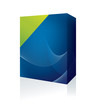 blue software box blue software box