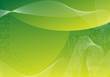 Green, abstract background