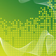Green, abstract background
