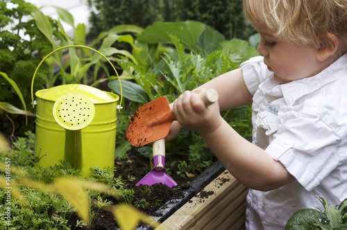Photo: toddler gardening toddler gardening