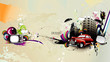 urban vector composition