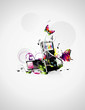 fashion music vector