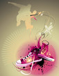 shoe vector composition