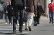 Businesswoman's legs Businesswoman's legs