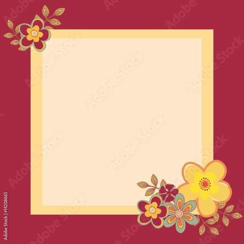 Illustration: special occasion card special occasion card