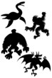 Monsters vector cartoon