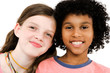 Two Friends Smiling Two Friends Smiling