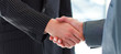 Business people shaking hands