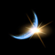 Earth and sun Earth and sun