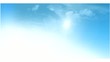Skyscape with shining star
