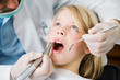 Girl and dentist