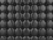 Black buttoned leather