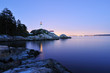 Point Atkinson Lighthouse in West Vancouver, Long Exposure