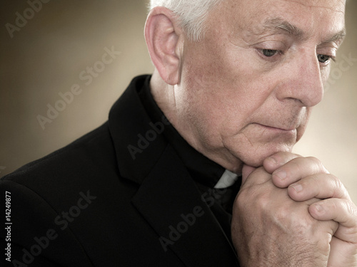 A Priest Praying