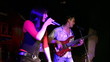 singer and guitar in club singer and guitar in club