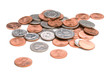 pile of U.S. coins