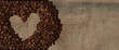 Coffee beans background