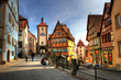 Rothenburg ob der Tauber - Medieval city in Germany Rothenburg ob der Tauber - Medieval city in Germany