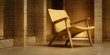 Design chair in modern interior