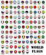 set of 115 world most important flags set of 115 world most important flags