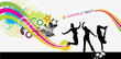 Abstract brochure - white background
