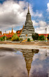 towers in the royal palace - cambodia (hdr)
