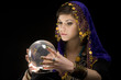 Fortune-teller with Crystal Ball Fortune-teller with Crystal Ball