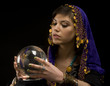 Fortune-teller with Crystal Ball