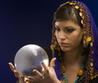 Fortune-teller with Crystal Ball