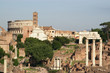 ancient Roman forum columns and ruins ancient Roman forum columns and ruins