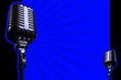retro microphone