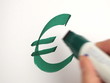 euro zeichen ziffer schreiben neuen hand stift