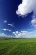 Photo: Blue sky and clouds. Blue sky and clouds.