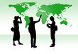 guida turistica in verde