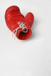 Roter Boxhandschuh