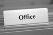 Office grey white