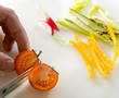 préparation légumes frais