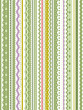 Seamless (repeatable) green and white ribbons background Seamless (repeatable) green and white ribbons background