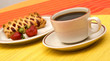 breakfast and coffee